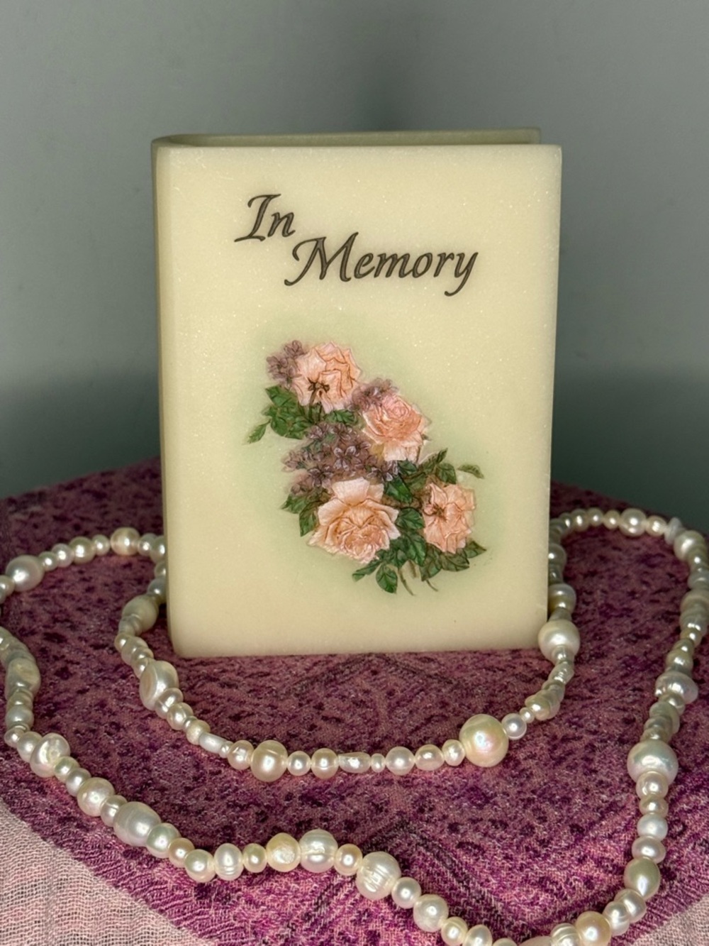 In Memory Keepsake or Jewelry Box